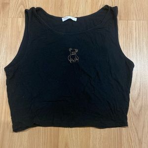 bear crop top